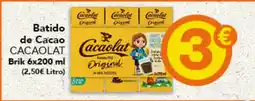 Gadis Cacaolat Batido de Cacao Original oferta
