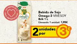 Gadis Vivesoy bebida de soja omega-3 oferta