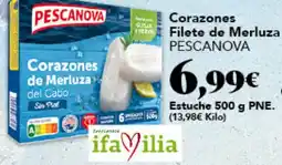Gadis Pescanova corazones de merluza del cabo oferta