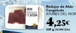Gadis Adn rodajas de atun oferta
