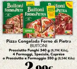 Gadis Buitoni pizza congelada forno di pietra oferta