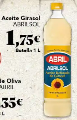 Gadis Abrilsol aceite refinado de girasol oferta