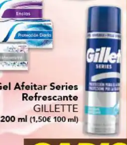 Gadis Gillette Series Gel Afeitar Refrescante oferta