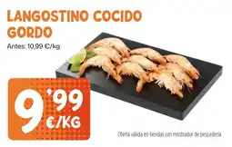 AhorraMas Langostino cocido gordo oferta