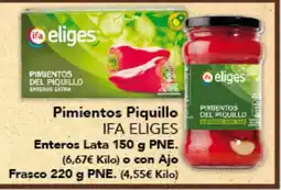 Gadis ifa eliges pimientos piquillo enteros oferta