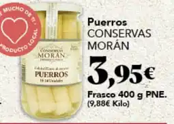 Gadis Conservas Morán puerros oferta
