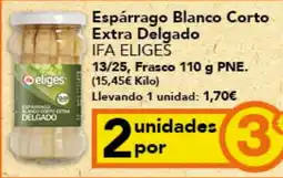 Gadis ifa eliges espárrago blanco corto extra delgado oferta
