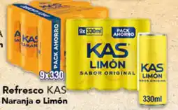 Gadis Kas refresco naranja o limón oferta