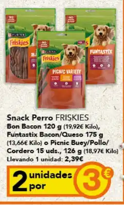 Gadis Snack Perro FRISKIES oferta
