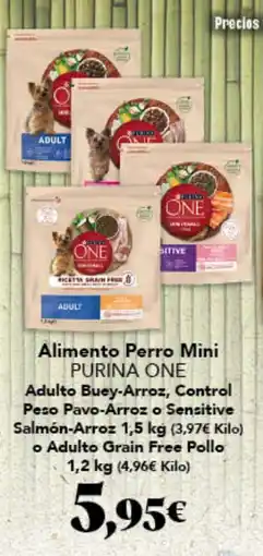 Gadis Purina One Alimento Perro Mini Adulto oferta