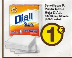 Gadis Diall servilletas punta doble hoja oferta