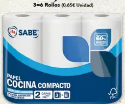 Gadis Sabe papel cocina compacto oferta