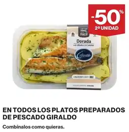 Supercor Giraldo dorada a la bilbaína con patatas oferta