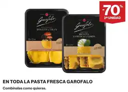 Supercor Garofalo mezzelune boletus y trufa ravioli ricotta espinacas y limón oferta