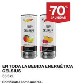 Supercor Celsius bebida energética oferta