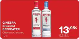 Supercor Beefeater ginebra inglesa oferta