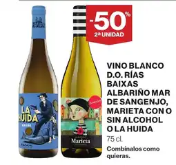 Supercor La Huida albariño marieta con o sin alcohol oferta
