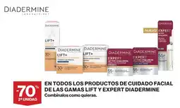 Supercor Diadermine lift expert en todos los productos de cuidado facial de las gamas lifty y expert oferta