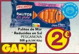 Gadis Pescanova - palitos de mar reducidos en sal oferta