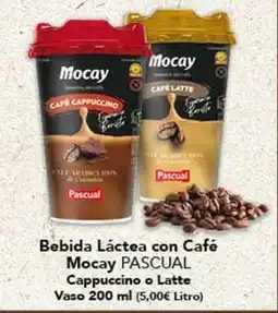 Gadis Mocay - bebida láctea con cafe cappuccino o latte vaso oferta