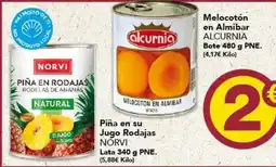 Gadis Alcurnia - pina en su jugo rodajas oferta
