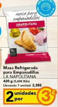 Gadis La napolitana - masa refrigerada para empanadillas oferta