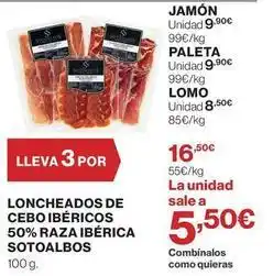 Supercor Sotoalbos - jamón oferta