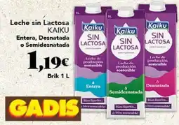 Gadis Kaiku - leche sin lactosa oferta
