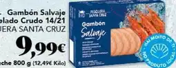 Gadis Santa cruz - gambon salvaje pelado crudo oferta