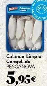 Gadis Pescanova - calamar limpio congelado oferta