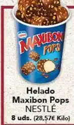 Gadis Nestlé - helado maxibon pops oferta
