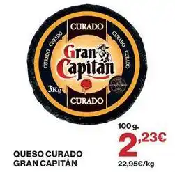 Supercor Gran capitán - queso curado oferta