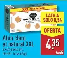 ALDI Sal de plata - atun claro al natural xxl oferta