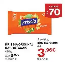 El Corte Inglés Krissia - original barratxoak oferta