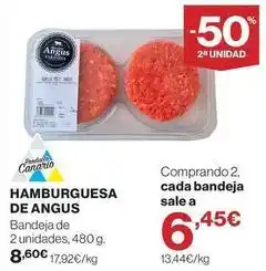 Supercor Angulas de aguinaga - hamburguesa de angus oferta