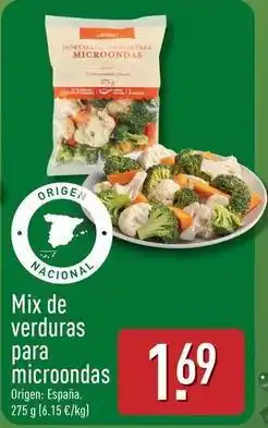 ALDI Mix de verduras para microondas oferta
