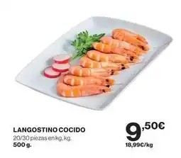 Supercor Langostino cocido oferta