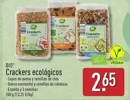 ALDI Bio - crackers ecologicos oferta