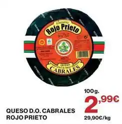 El Corte Inglés Queso d.o.cabrales rojo oferta