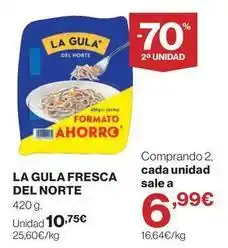 El Corte Inglés La gula del norte - fresca oferta