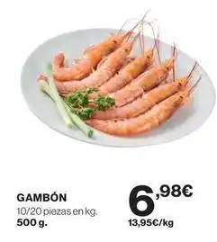 El Corte Inglés Gambón oferta