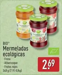 ALDI Bio - mermeladas ecológicas oferta