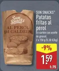 ALDI Sun - patatas fritas al perol oferta