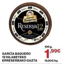 El Corte Inglés García baquero - 12 hilabeteko erreserbako oferta