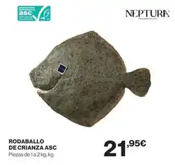 El Corte Inglés Rodaballo de crianza asc oferta