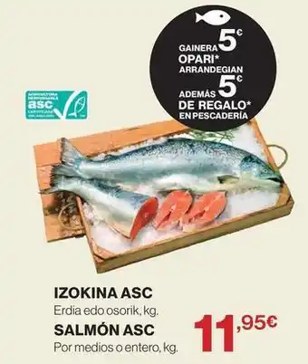 El Corte Inglés Salmón asc oferta