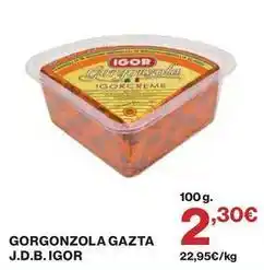El Corte Inglés Gorgonzola gazta j.d.b. igor oferta