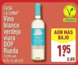 ALDI Casa la luna - vino verdejo viura dop rueda oferta