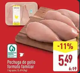 ALDI Aldi - pechuga de pollo formato familiar oferta