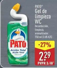 ALDI Pato - gel de limpieza wc oferta